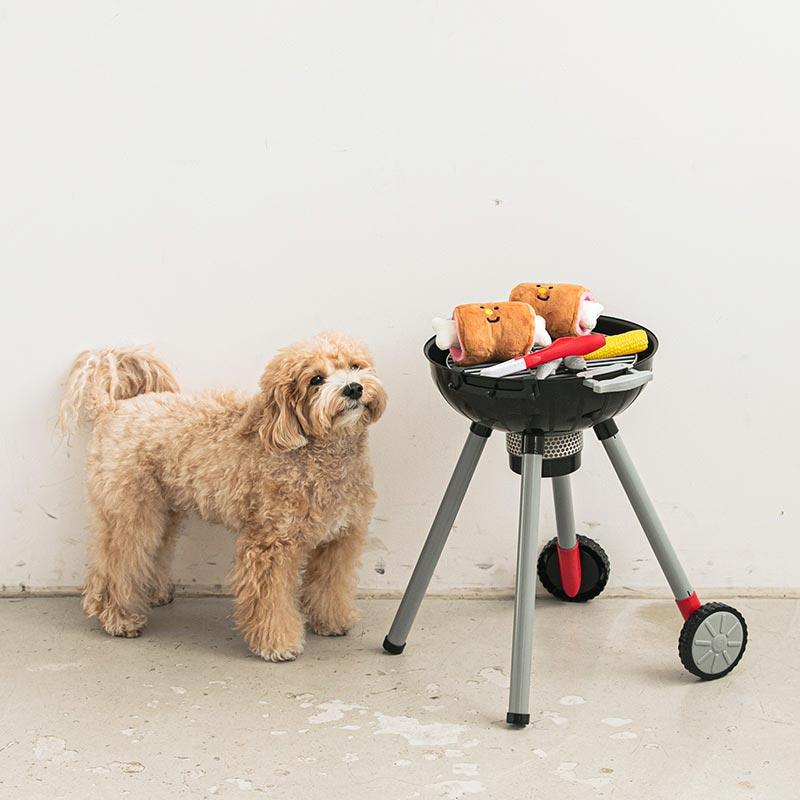 Bite Me Barbecue Meat Dog Toy - CreatureLand