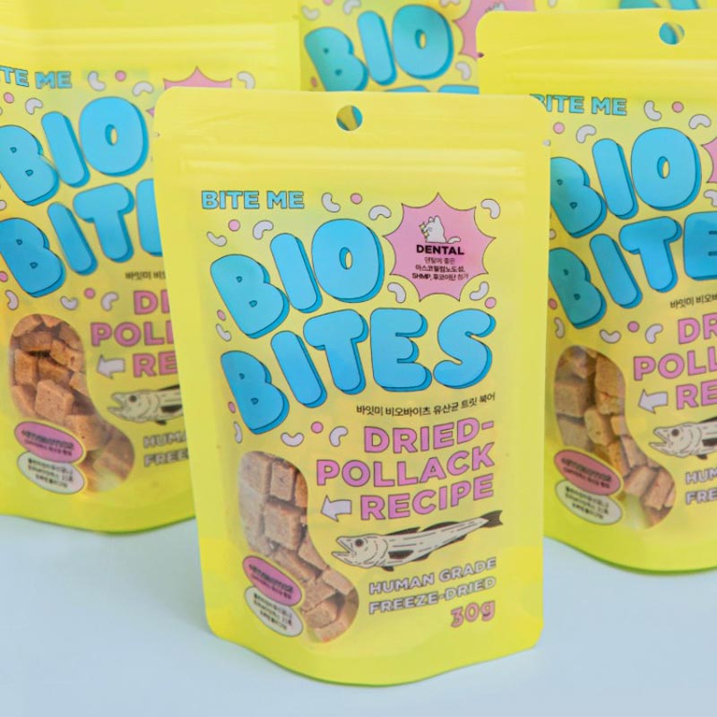 Bite Me Biobites Probiotic Treat | Immunity & Dental (2 Flavours) - CreatureLand