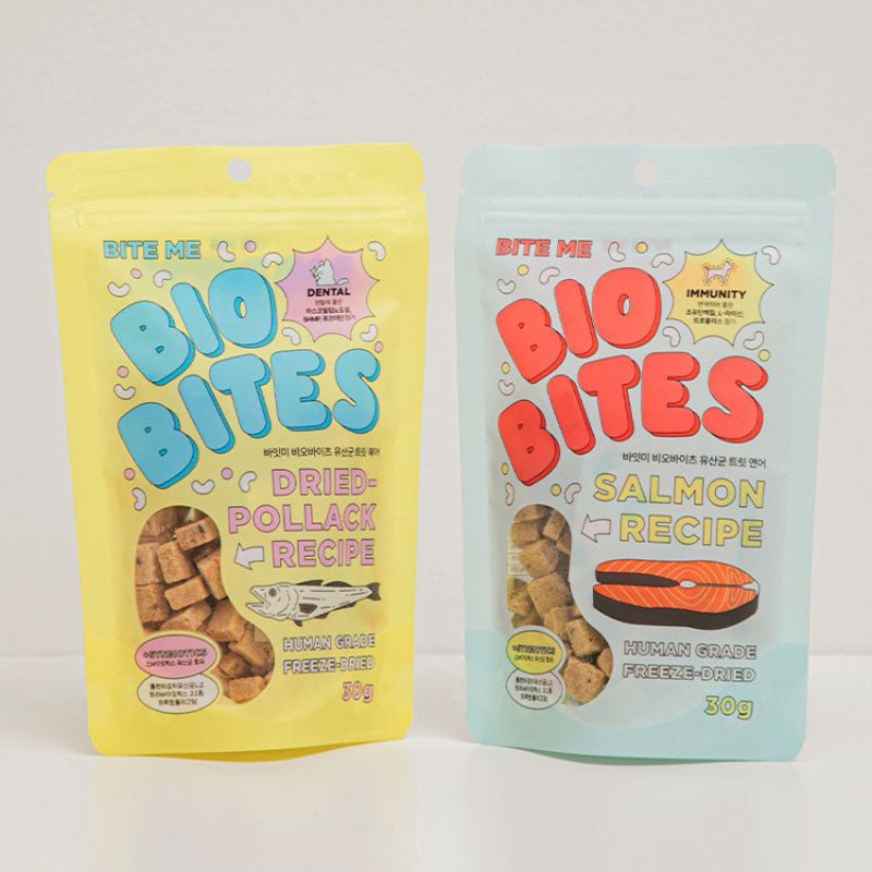 Bite Me Biobites Probiotic Treat | Immunity & Dental (2 Flavours) - CreatureLand