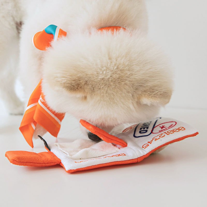 Bite Me Bite Me x Jeju Air | Passport and Boarding Pass Nose Work Toy - CreatureLand