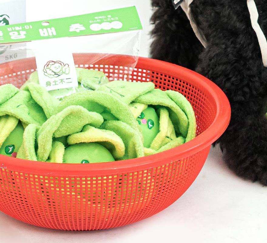 Bite Me Cabbage Nose Work Dog Toy - CreatureLand