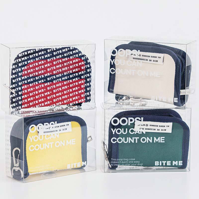 Bite Me Card Holder Poop Bag Pouch (4 Colours) - CreatureLand