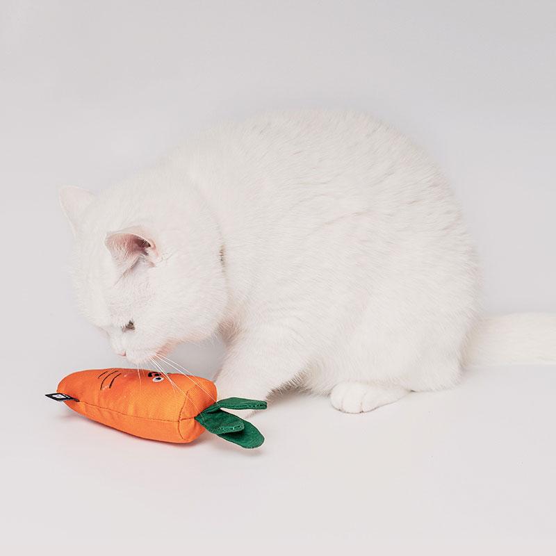 Bite Me Carrot Matatabi Cat Toy - CreatureLand