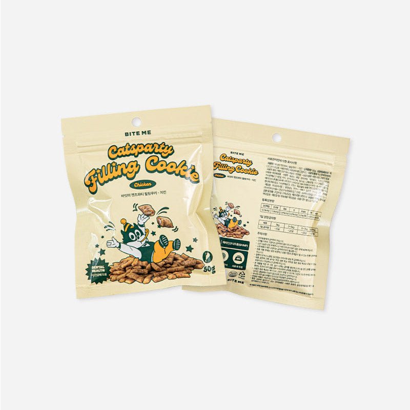 Bite Me Cat’s Party Filling Cookie (2 Flavours) - CreatureLand