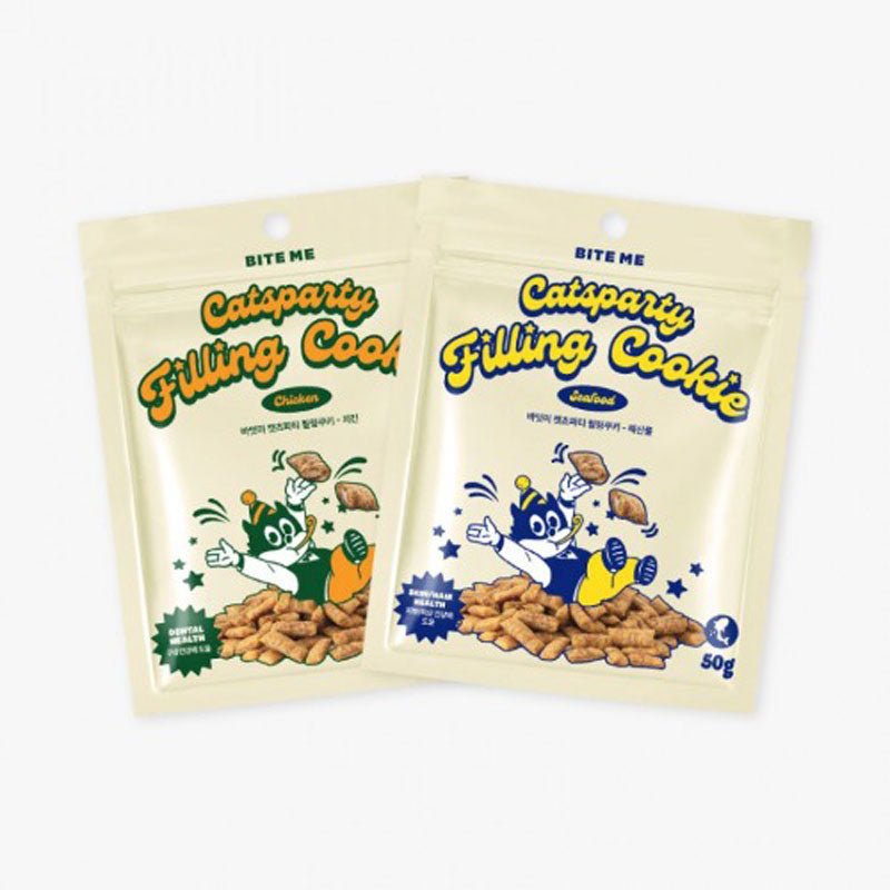 Bite Me Cat’s Party Filling Cookie (2 Flavours) - CreatureLand