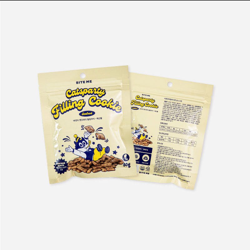 Bite Me Cat’s Party Filling Cookie (2 Flavours) - CreatureLand