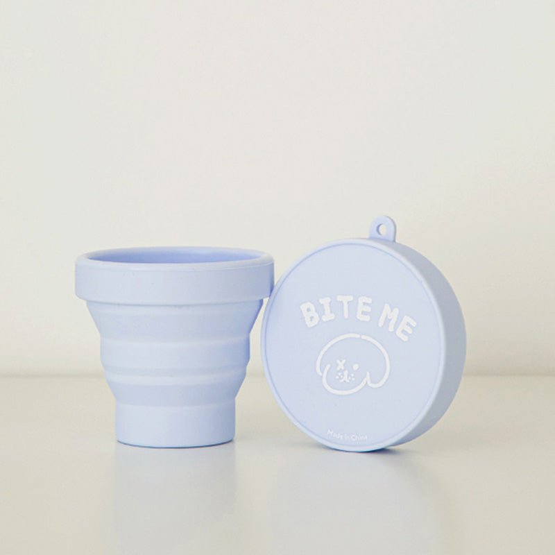 Bite Me Collapsible Water Cup - Pastel (4 Colours) - CreatureLand