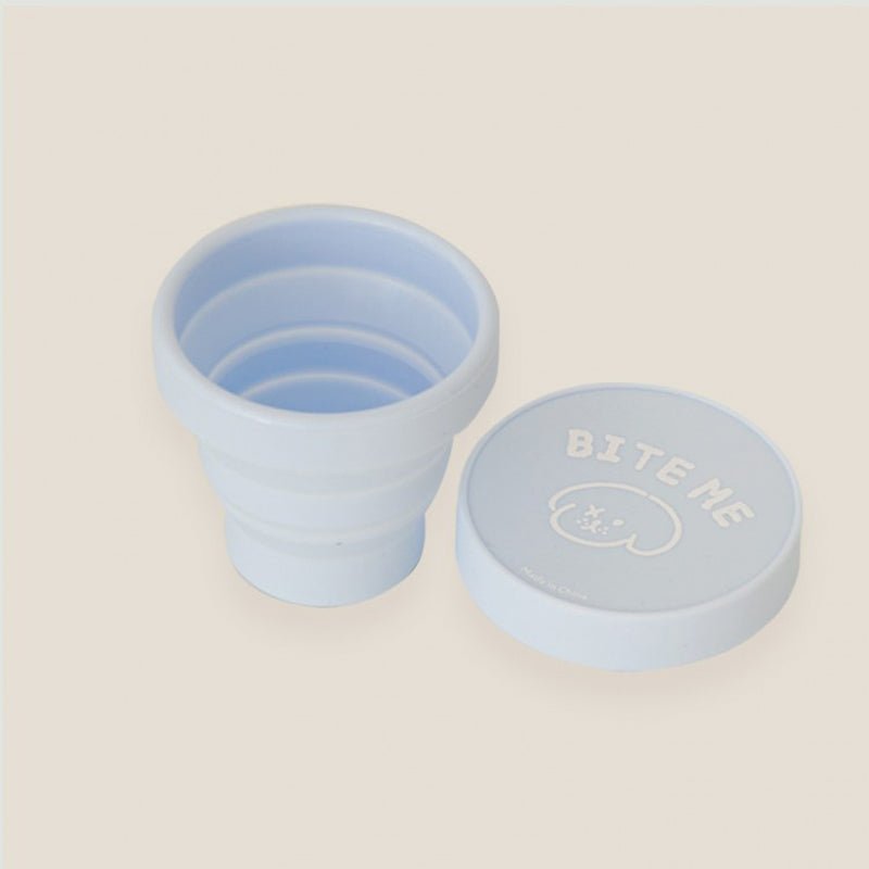 Bite Me Collapsible Water Cup - Pastel (4 Colours) - CreatureLand