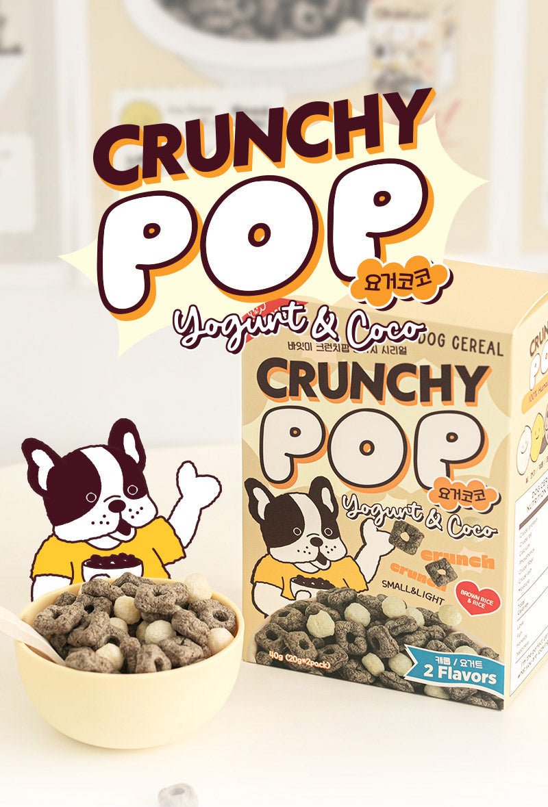 Bite Me Crunchy Pop Yogurt Coco Cereal (40g) - CreatureLand