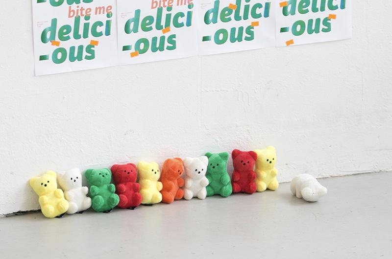 Bite Me Gummy Bear Dog Toy - CreatureLand