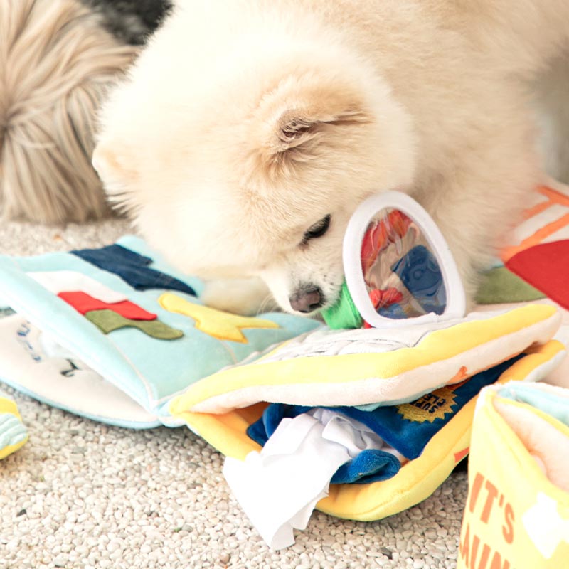 Bite Me It's Laundry Day Playbook Nose Work Dog Toy - CreatureLand