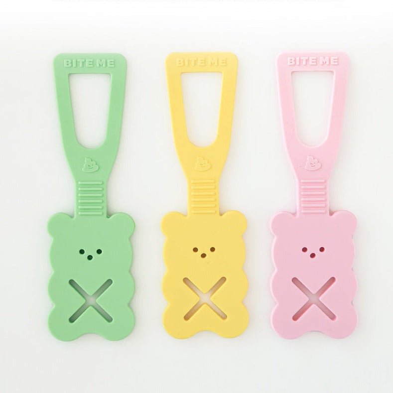 Bite Me Jelly Bear Oops Clip Poop Bag Holder ( 3 Colours ) - CreatureLand