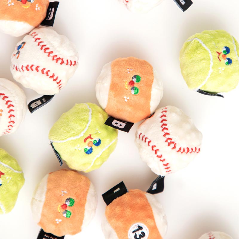 Bite Me Mini Sport Balls Dog Toy (Set of 3) - CreatureLand