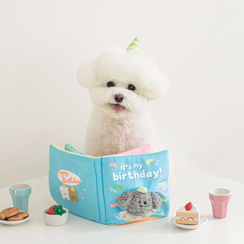 Bite Me My Birthday Playbook Nose Work Dog Toy - CreatureLand
