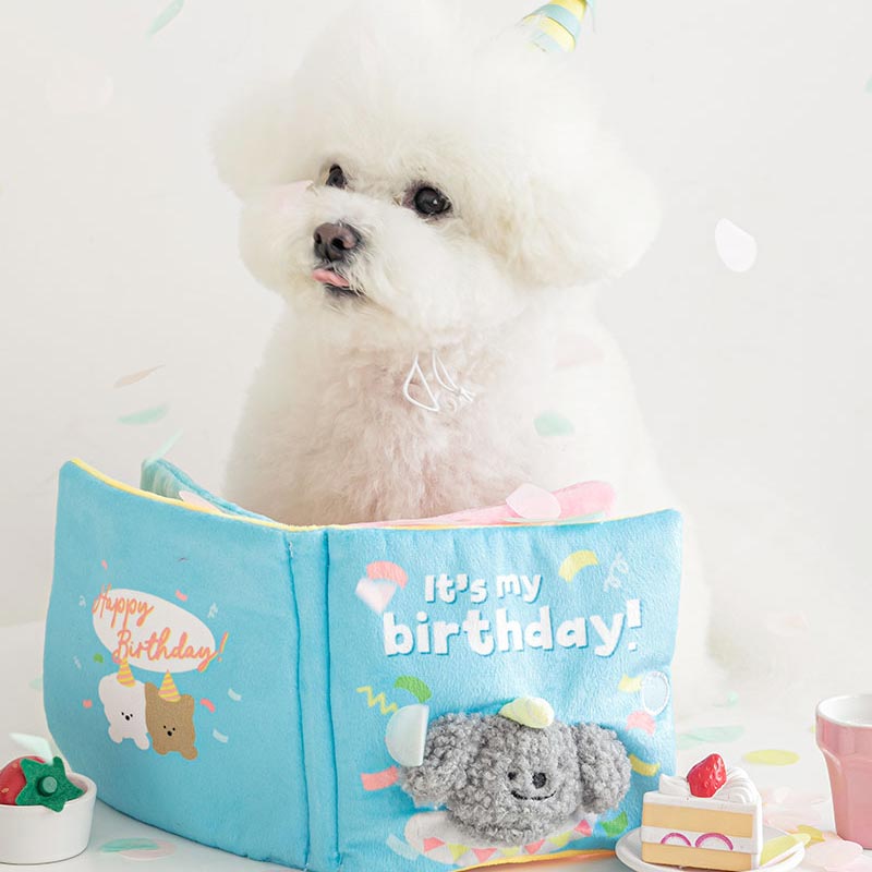 Bite Me My Birthday Playbook Nose Work Dog Toy - CreatureLand