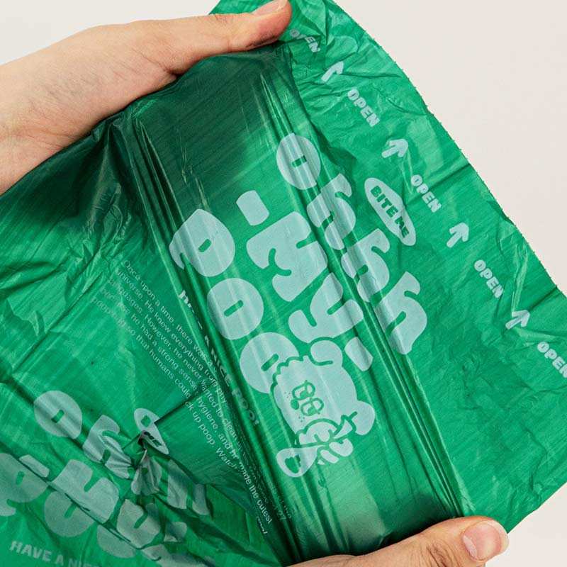 Bite Me Ohhh My Poo - Oxo-Bio Degradable Poop Bag | 8 Rolls, 120 Bags - CreatureLand