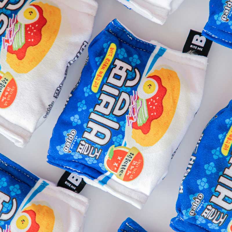 Bite Me Paldo x Bite Me | King Lid Ramen Cup Noodle Nose Work Dog Toy - CreatureLand