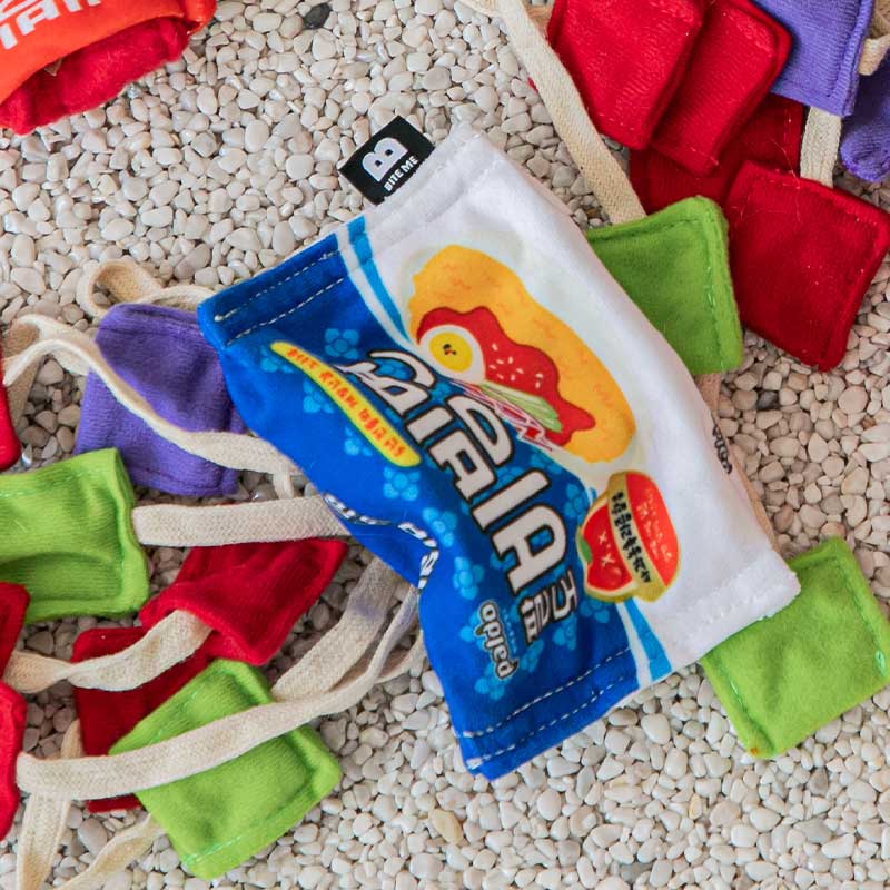 Bite Me Paldo x Bite Me | King Lid Ramen Cup Noodle Nose Work Dog Toy - CreatureLand