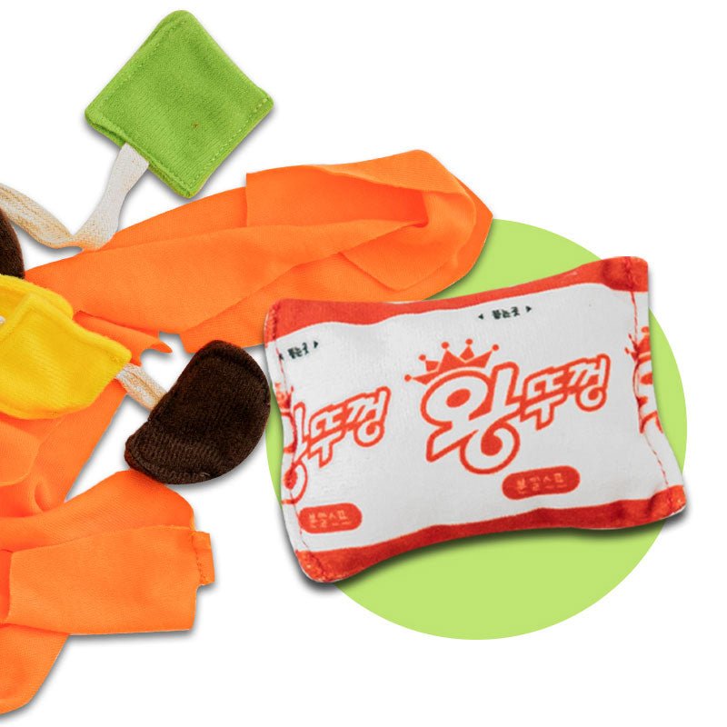 Bite Me Paldo x Bite Me | King Lid Ramen Cup Noodle Nose Work Dog Toy - CreatureLand