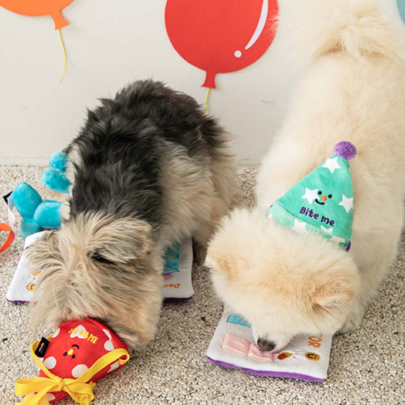 Bite Me Party Series - Conical Hat Dog Toy Set - CreatureLand