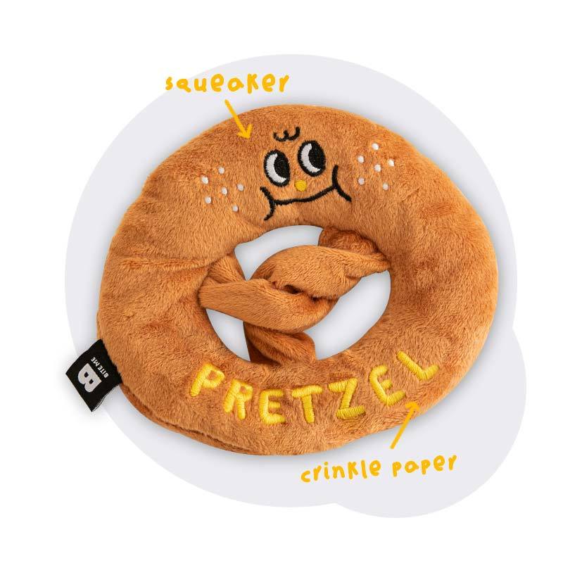 Bite Me Pretzel Nose Work Dog Toy - CreatureLand