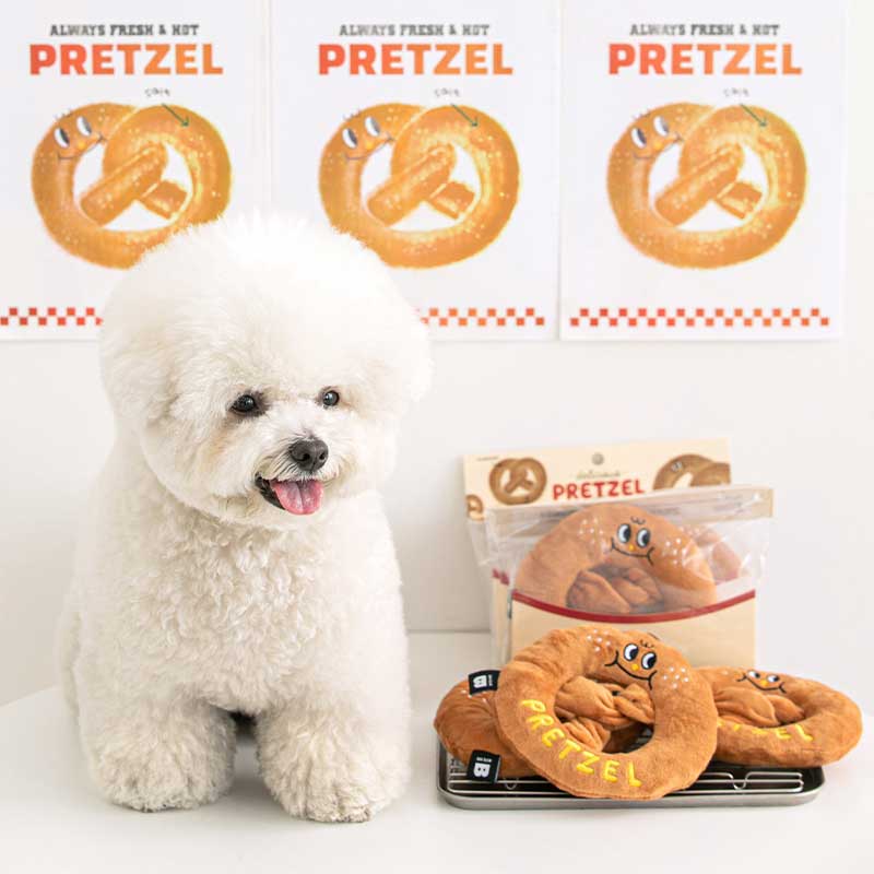 Bite Me Pretzel Nose Work Dog Toy - CreatureLand