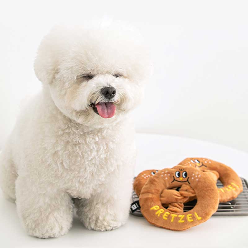 Bite Me Pretzel Nose Work Dog Toy - CreatureLand