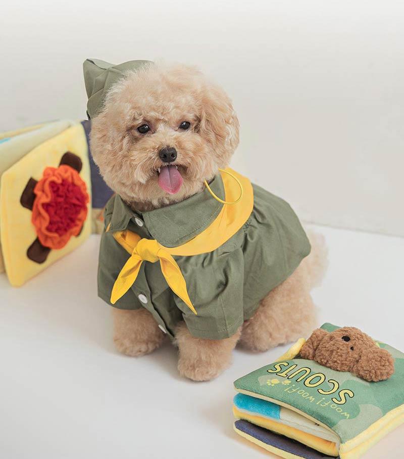 Bite Me Scout Playbook Nose Work Dog Toy - CreatureLand