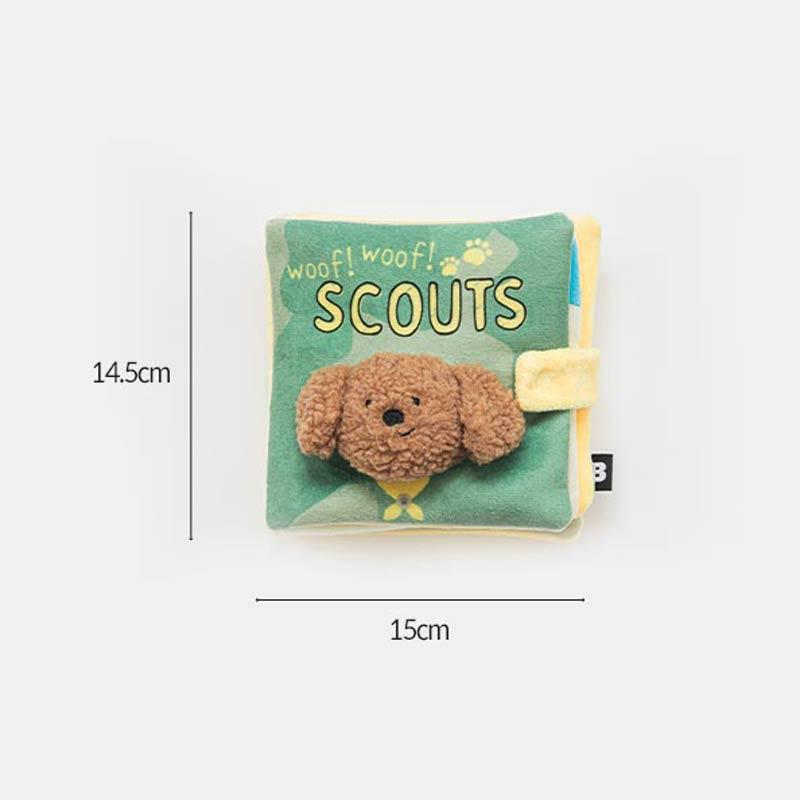 Bite Me Scout Playbook Nose Work Dog Toy - CreatureLand