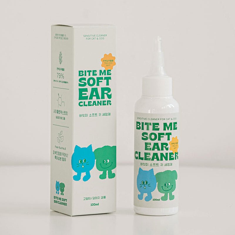 Bite Me Soft Ear Cleaner For Dogs and Cats - 100ml - CreatureLand