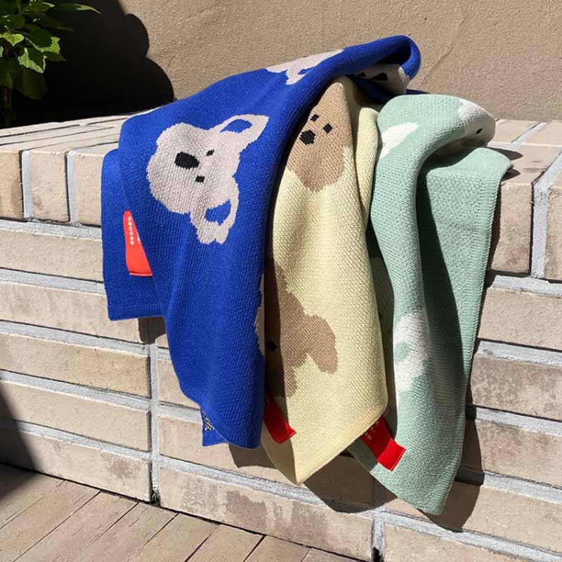 Bite Me Soft Knitted Blanket (3 Colours) - CreatureLand