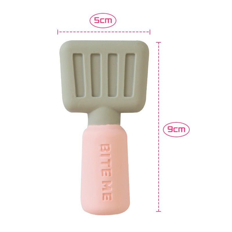 Bite Me Spatula, Salt & Pepper Latex Dog Toy - CreatureLand