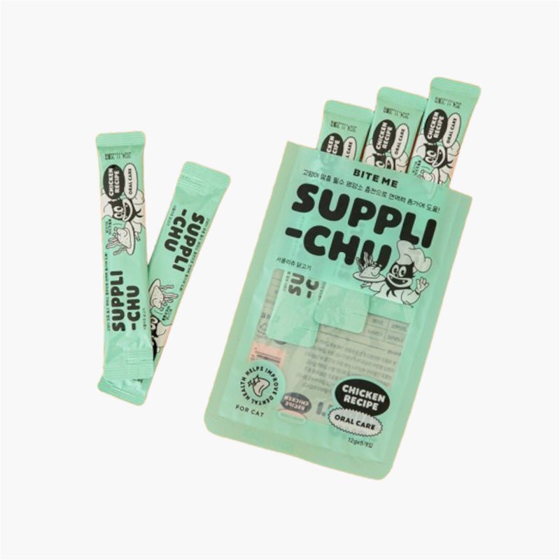 Bite Me Suppli-chu Cat Treats | Chicken (5 Sticks) - CreatureLand