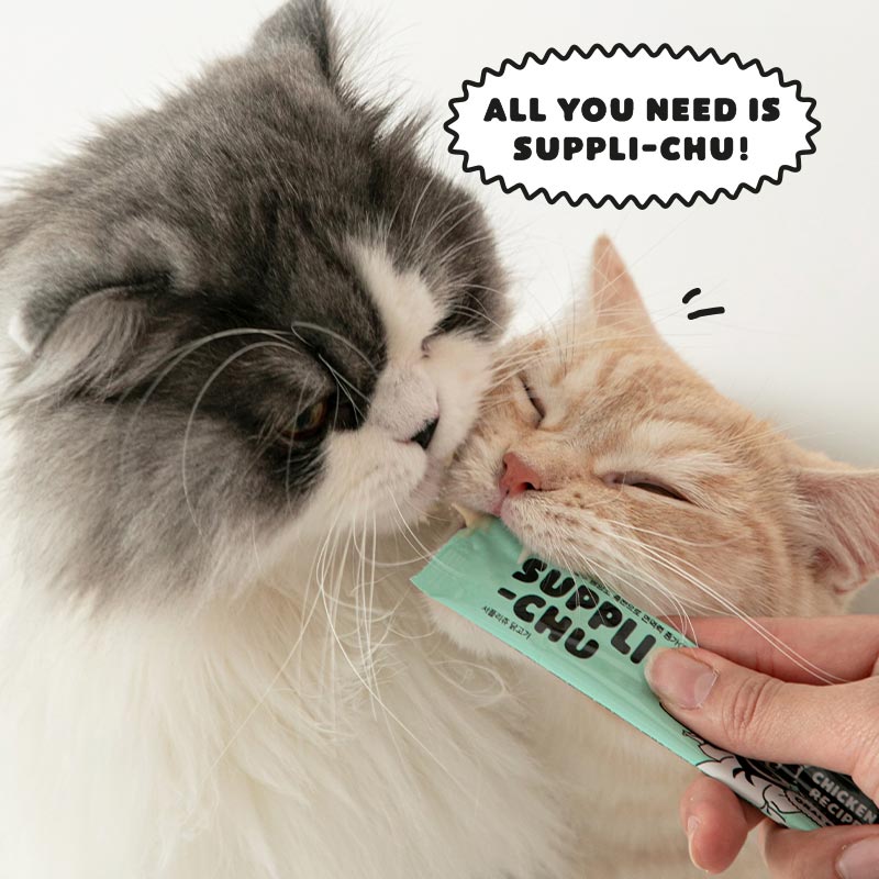 Bite Me Suppli-chu Cat Treats | Chicken (5 Sticks) - CreatureLand
