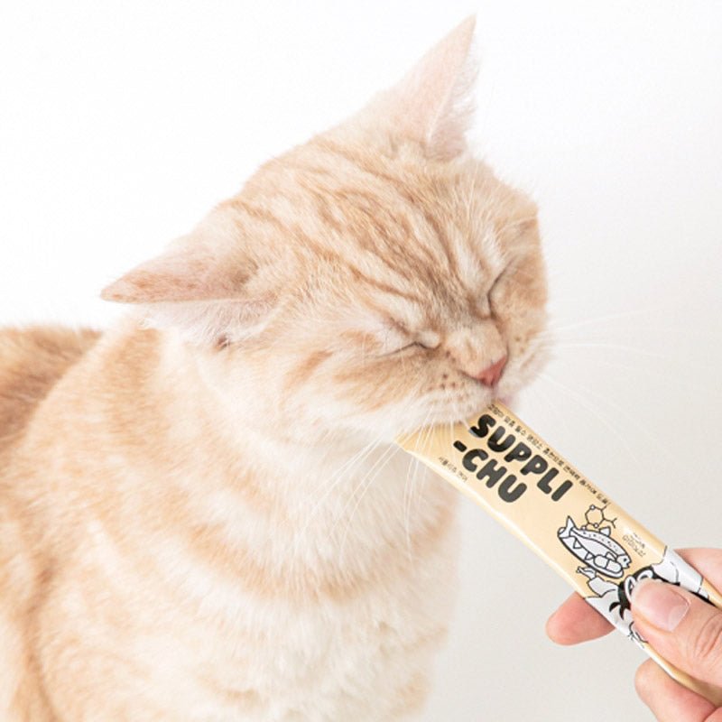 Bite Me Suppli-chu Cat Treats | Salmon (5 Sticks) - CreatureLand