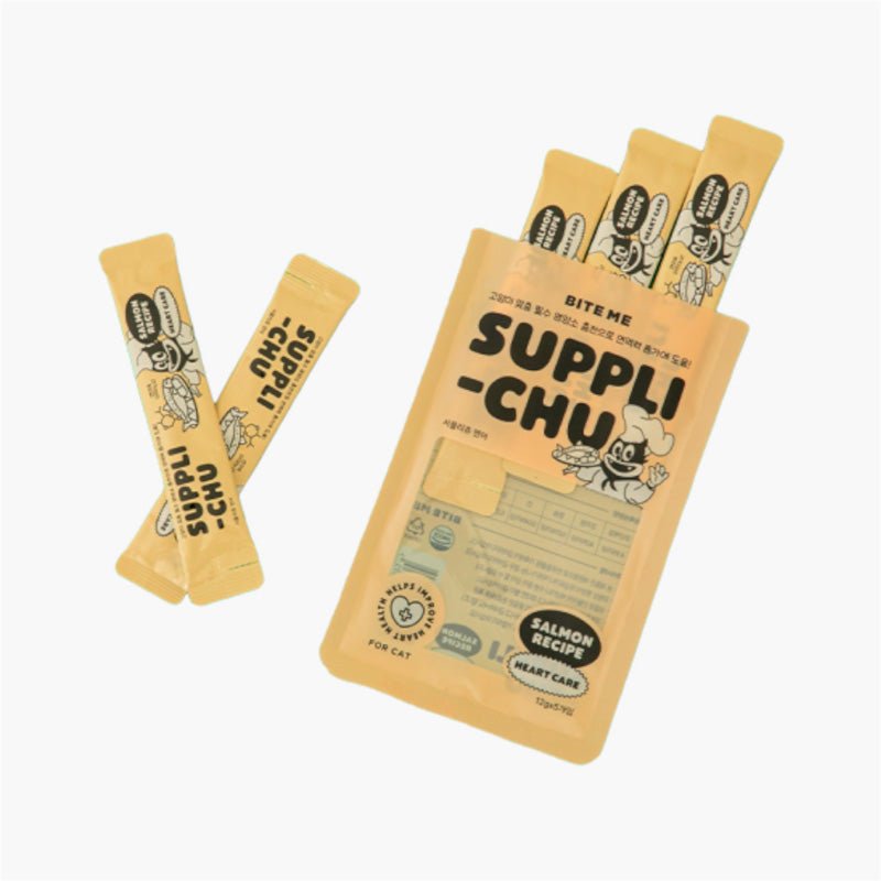 Bite Me Suppli-chu Cat Treats | Salmon (5 Sticks) - CreatureLand