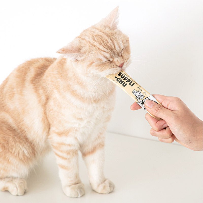 Bite Me Suppli-chu Cat Treats | Salmon (5 Sticks) - CreatureLand