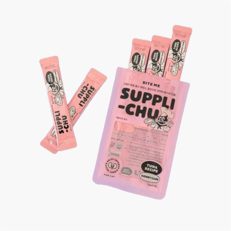 Bite Me Suppli-chu Cat Treats | Tuna (5 Sticks) - CreatureLand