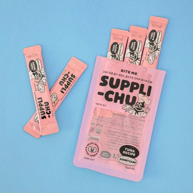 Bite Me Suppli-chu Cat Treats | Tuna (5 Sticks) - CreatureLand
