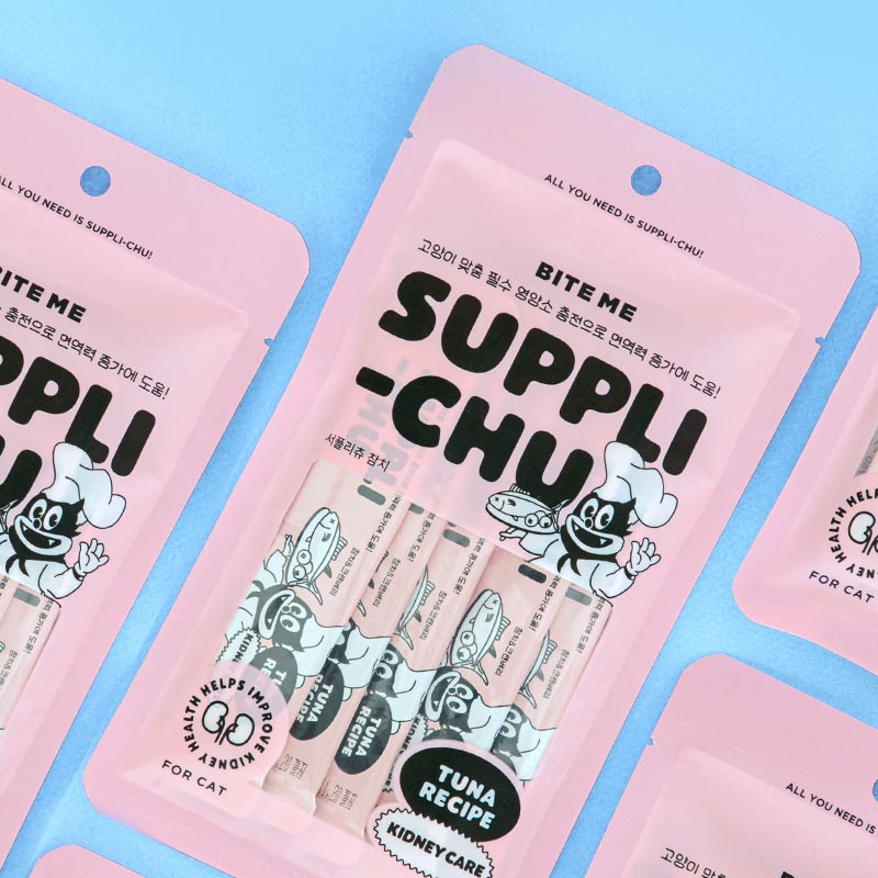 Bite Me Suppli-chu Cat Treats | Tuna (5 Sticks) - CreatureLand