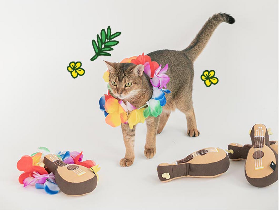 Bite Me Ukulele Matatabi Cat Toy - CreatureLand