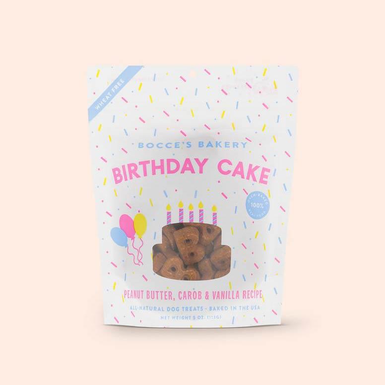 Bocce's Bakery Birthday Cake Dog Biscuits - 141g - CreatureLand