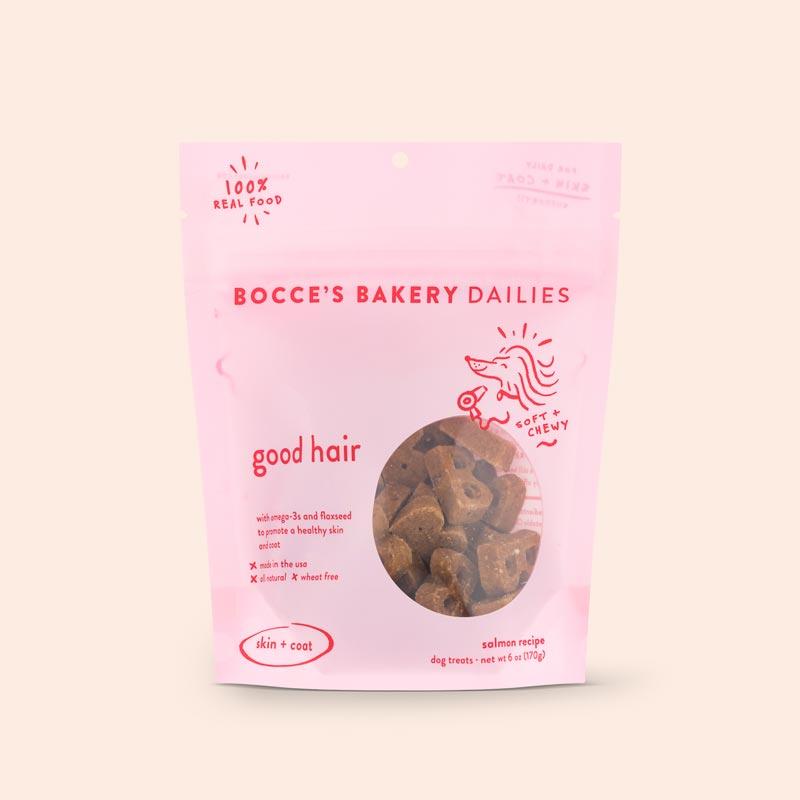 Bocce's Bakery [ BUY 2 FREE 1 ] The Dailies Menu: Good Hair Soft & Chewy Dog Treats - 170g - CreatureLand