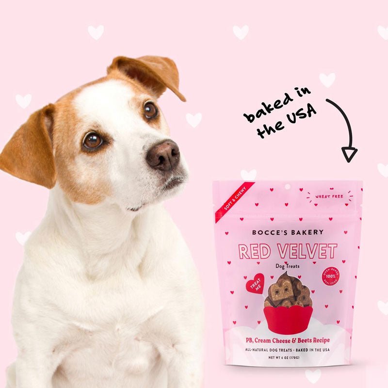 Bocce's Bakery Red Velvet Soft & Chewy Dog Treats - 170g - CreatureLand