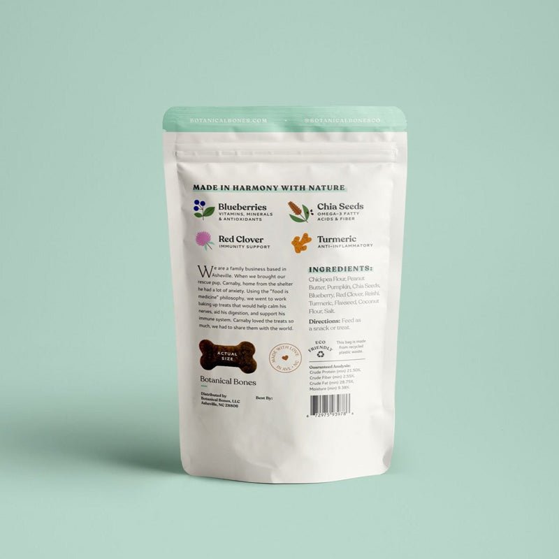 Botanical Bones Flower Power Dog Cookie | Immunity & Wellness - CreatureLand