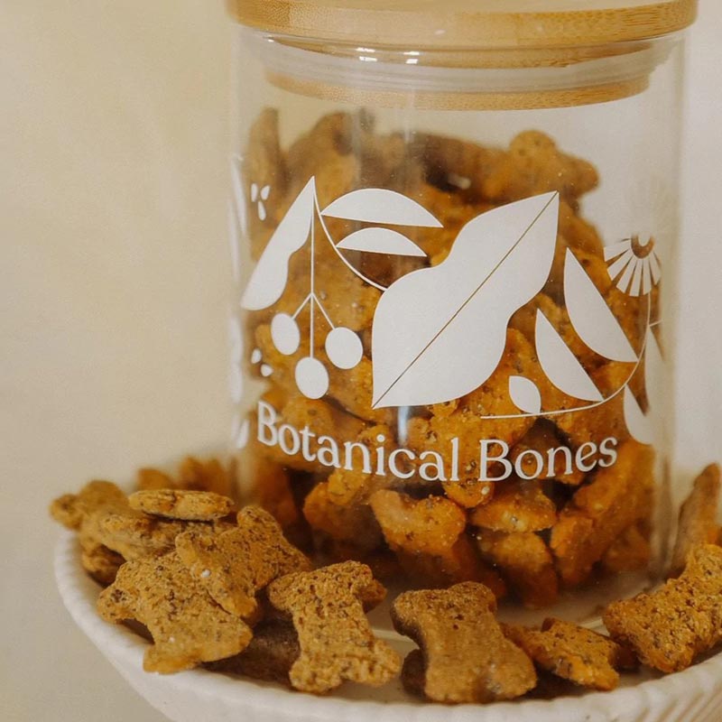 Botanical Bones Inner Glow Dog Cookie | Digestion - CreatureLand