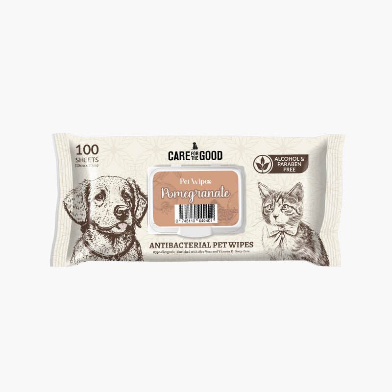 Care For The Good Antibacterial Pet Wipes | 100 Sheets (6 Scents) - CreatureLand