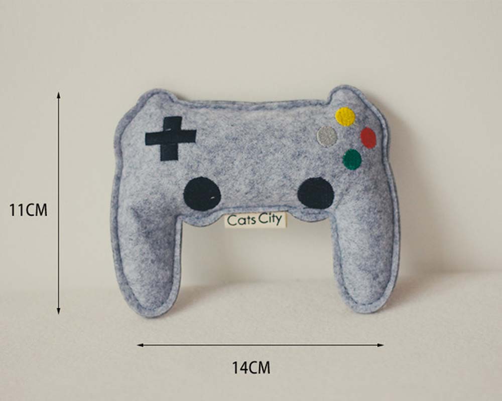 CatsCity Gaming Controllers Catnip Felt Toy (3 Designs) - CreatureLand