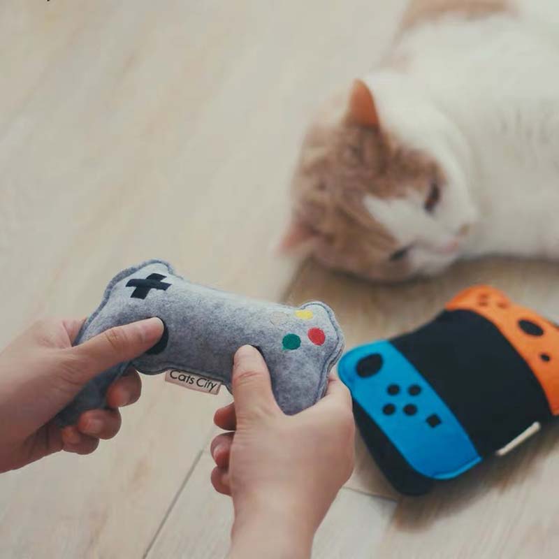 CatsCity Gaming Controllers Catnip Felt Toy (3 Designs) - CreatureLand