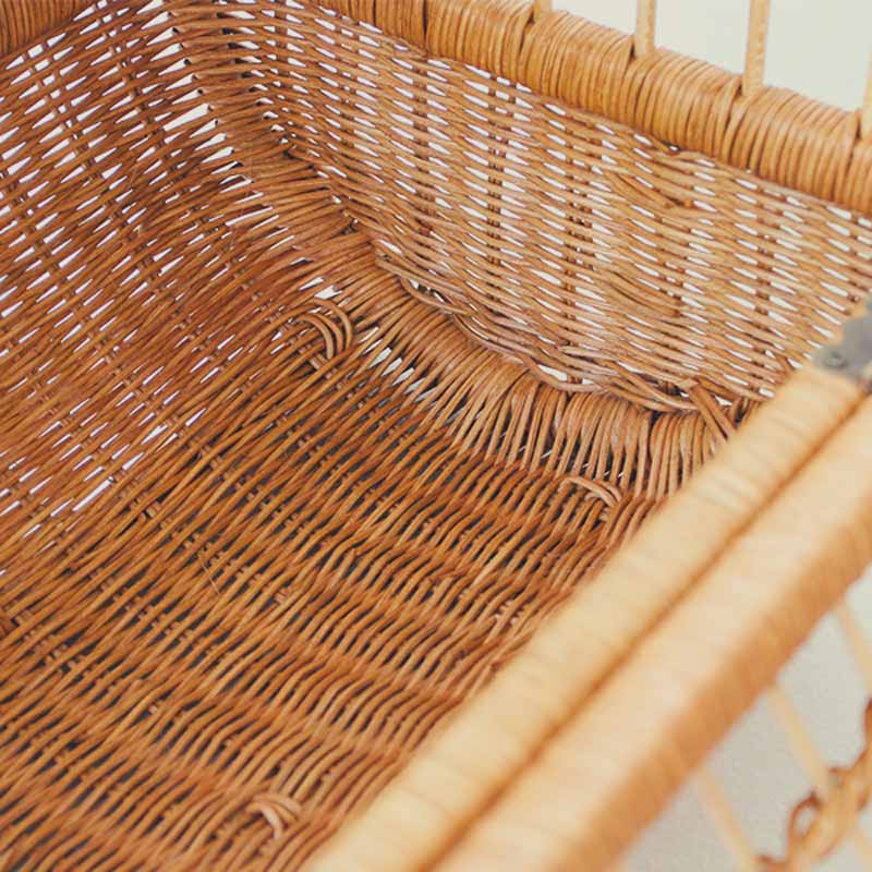 CatsCity Rattan Drum Pet Carrier - CreatureLand